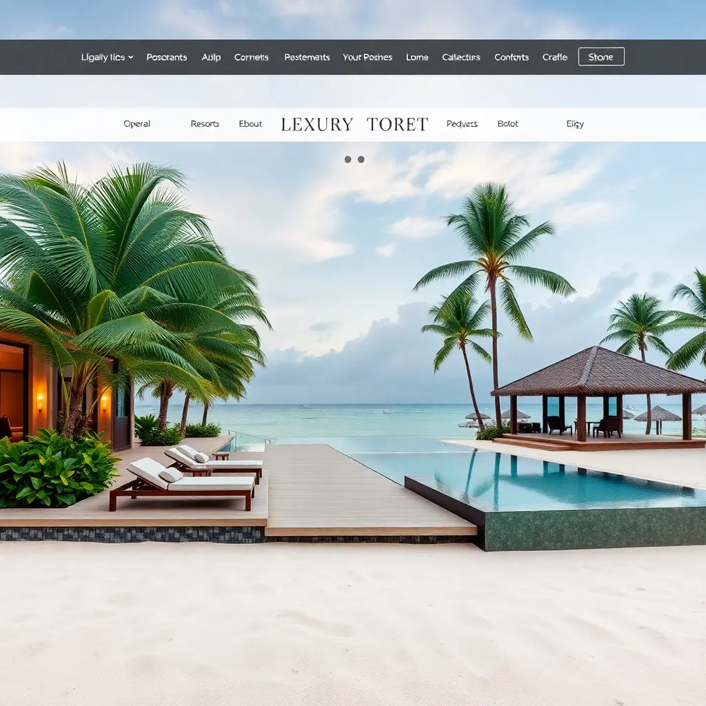 Resort Premium website